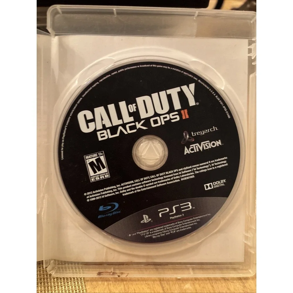 Call of Duty: Black Ops II (Sony PlayStation 3, 2012). Tested PS3